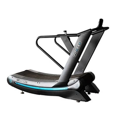 Aluminium Alloy Belt Commercial Curved Treadmill